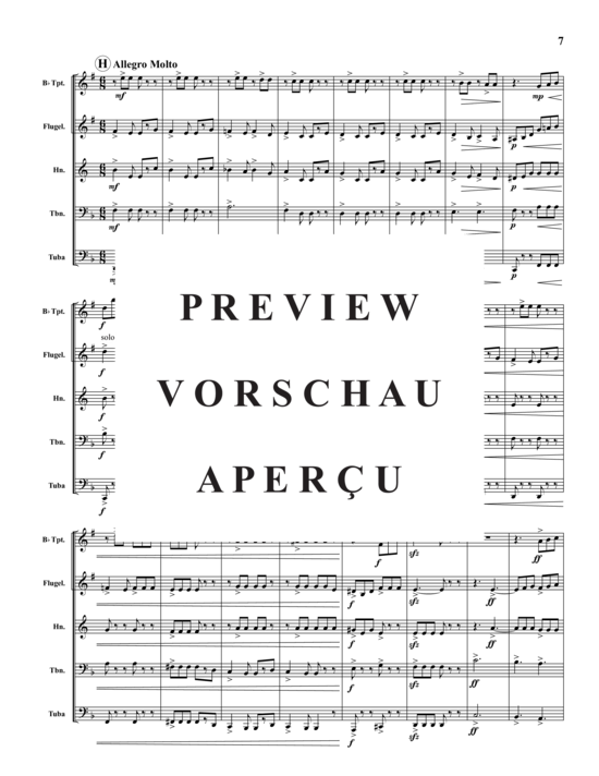 Produktgalerie: Seite 9 von 21 The Headless Horseman , , (Blechbläserquintett)