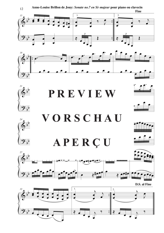 Product gallery: Page 13 of 17 Sonata no. 7 in Bb major , Horvath, Nicolas, (Klavier/Cembalo Solo)