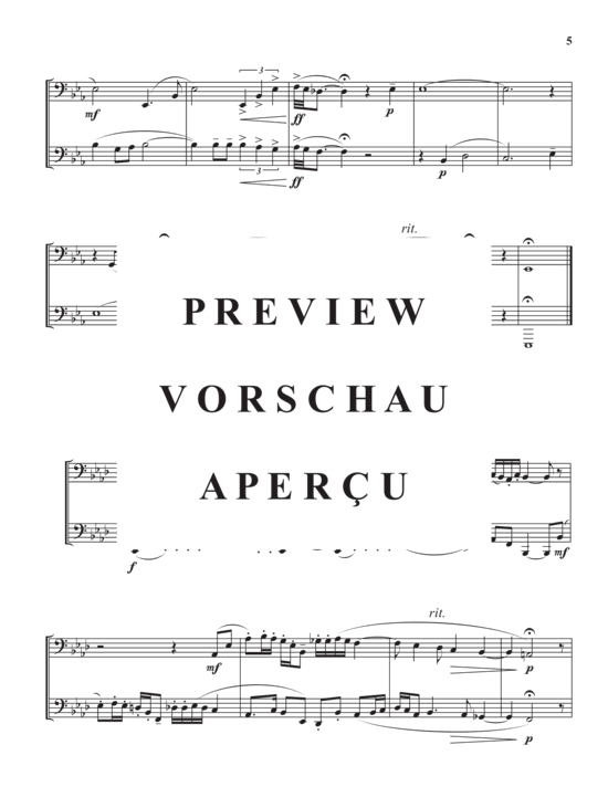 Produktgalerie: Seite 9 von 21 Six Concert Caprices , , (Blechbläser Duett - tiefe Lage)