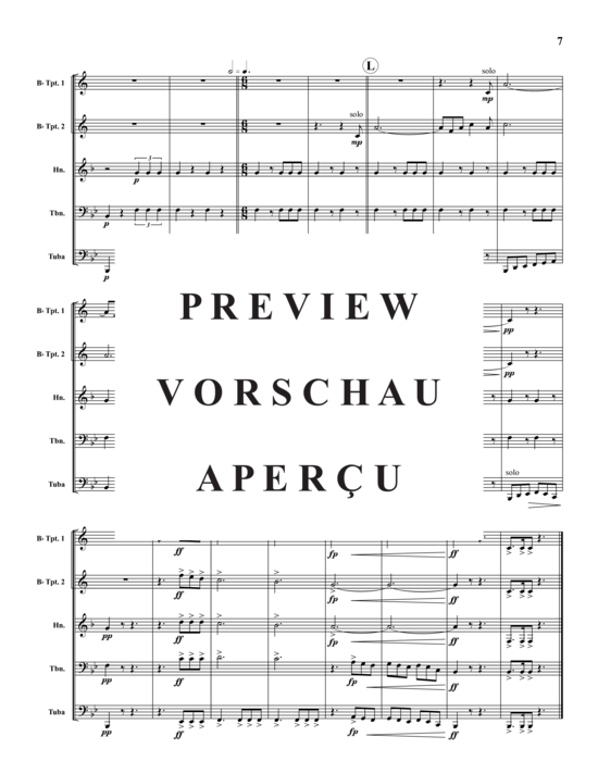 Produktgalerie: Seite 8 von 18 Americana Medley II , , (Blechbläserquintett)