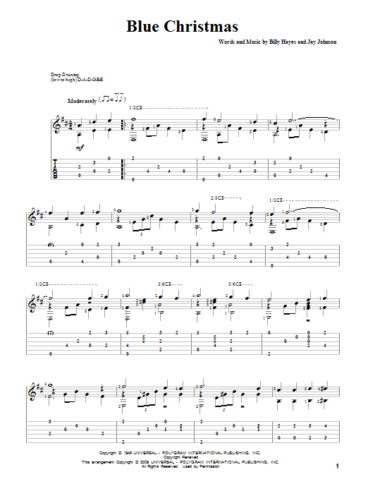 Product gallery: Page 1 of 1 Blue Christmas, Elvis Presley
