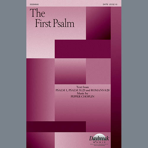 cover: The First Psalm, Pepper Choplin