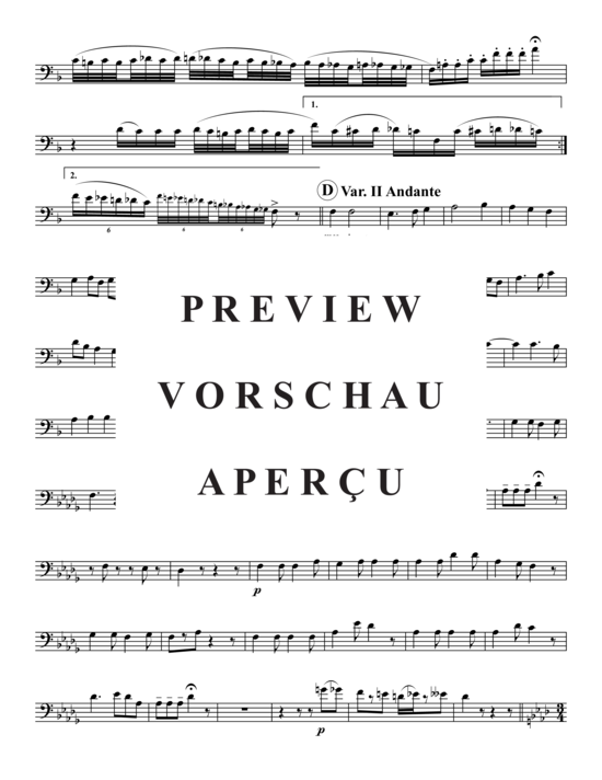 Product gallery: Page 10 of 21 Variations on America (1891) , ,  (Tuba Quartet: 2x Baritone, 2xTuba)