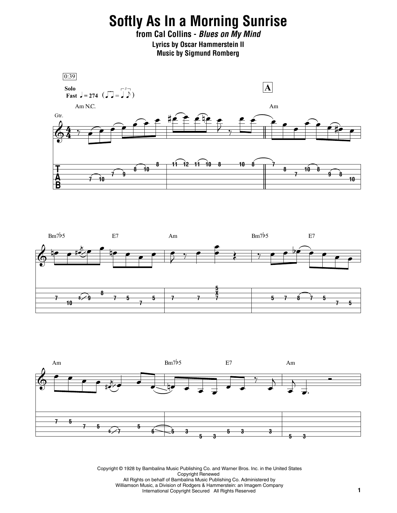 Produktbild zu: Softly As In A Morning Sunrise