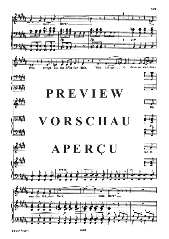 gallery: Die Post D.911-13 (Winterreise) , ,  (Gesang tief + Klavier)