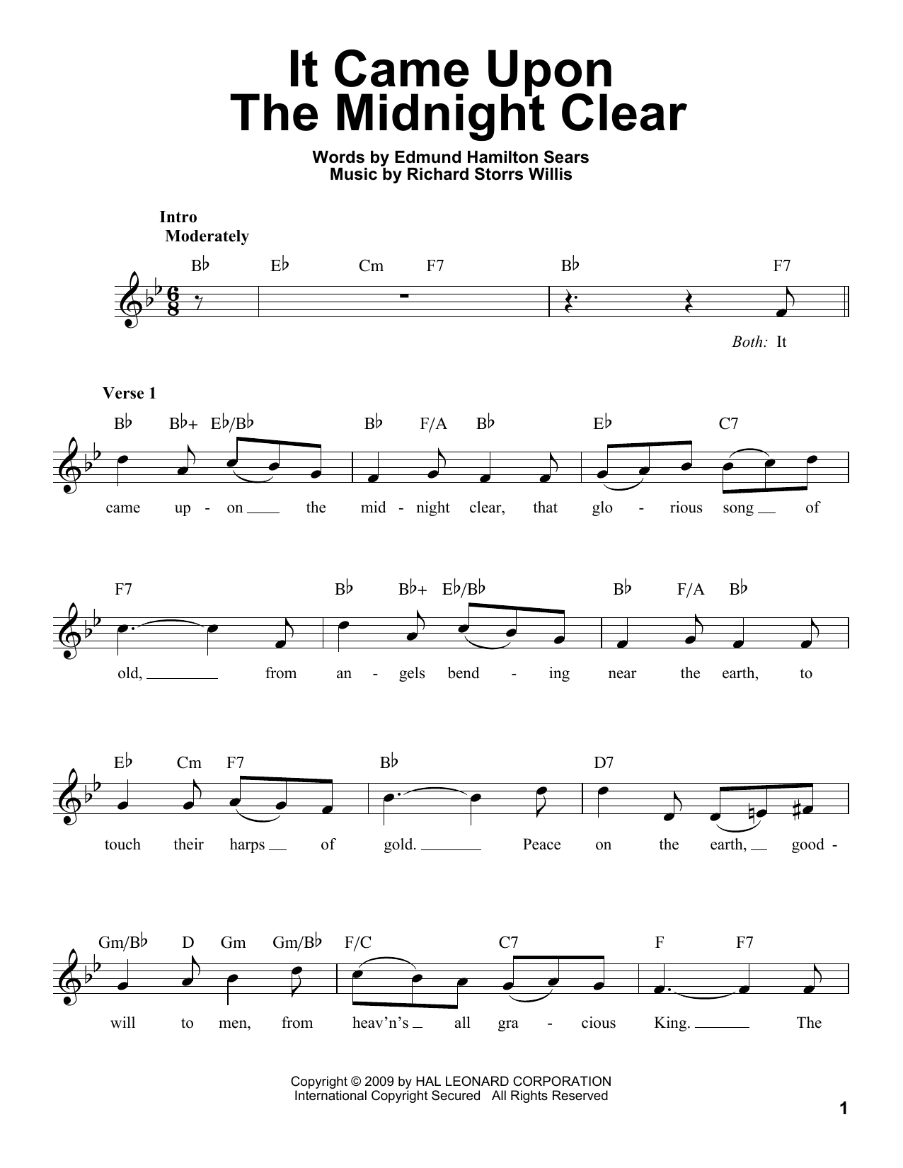 Produktbild zu: It Came Upon The Midnight Clear