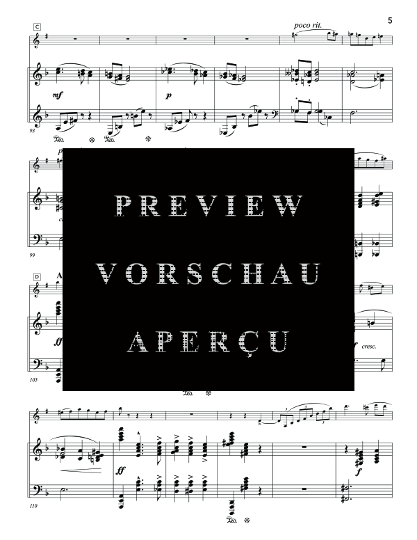 Product gallery: Page 9 of 11 Sonata No. 2, , (clarinet in Bb and piano)