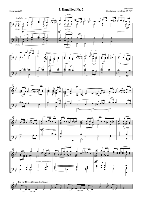 Produktbild zu: Engellied Nr. 2Anonym vor 1900