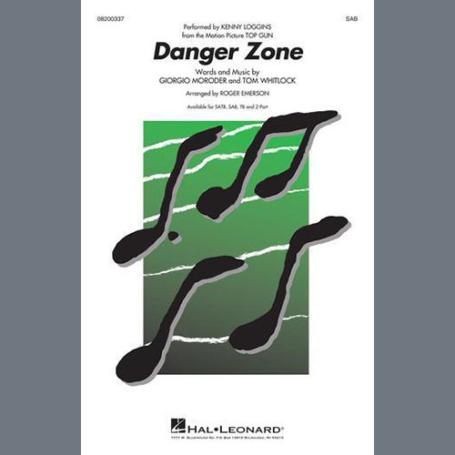 cover: Danger Zone (arr. Roger Emerson), Kenny Loggins