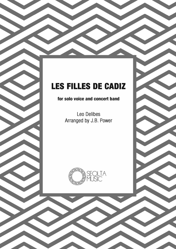 cover: Les Filles de Cadiz, , Sopran Solo und Concert Band