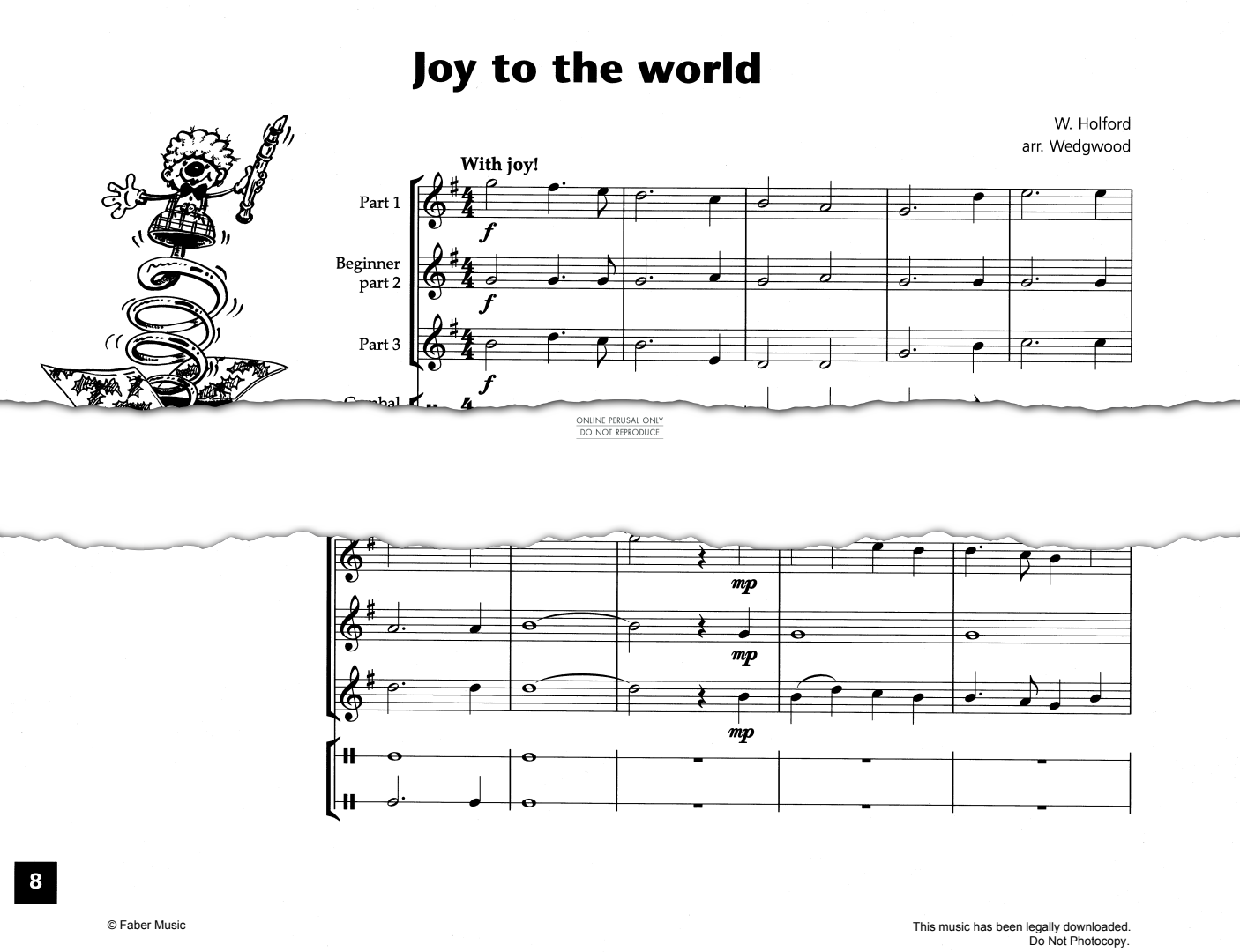 Product gallery: Page 1 of 1 Joy To The World, W. Holford