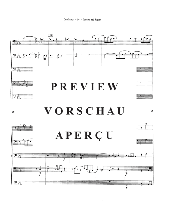 Product gallery: Page 16 of 21 Toccata and Fugue , , (Tuba Quintet EEETT)