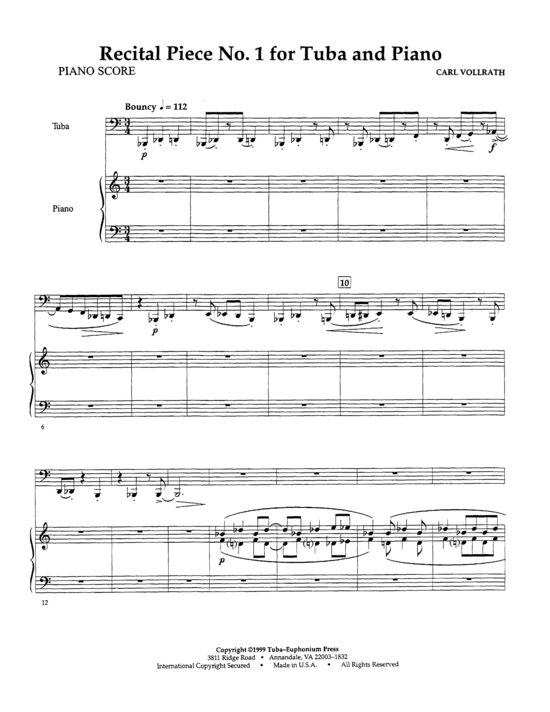 gallery: Recital Piece No 1 , , (Tuba + Klavier)