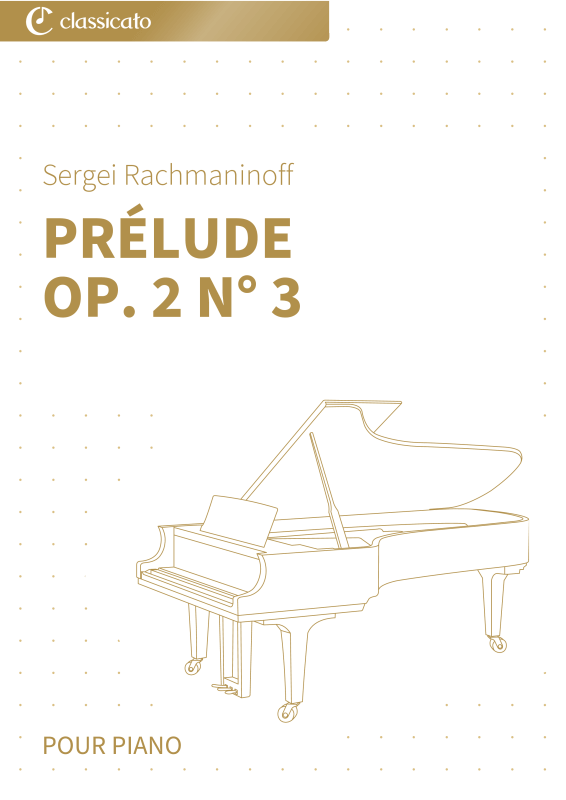 Produktbild zu: Prélude op. 2 n° 3 - Version simplifiée