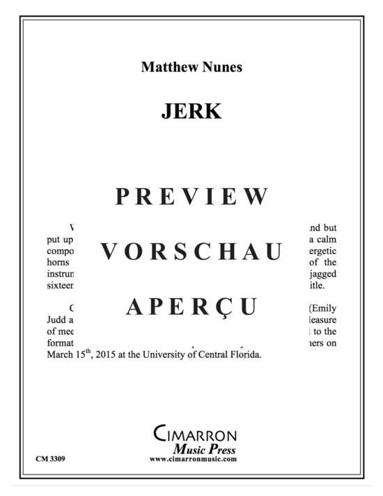 Produktgalerie: Seite 2 von 9 Jerk , , (Horn Duett)