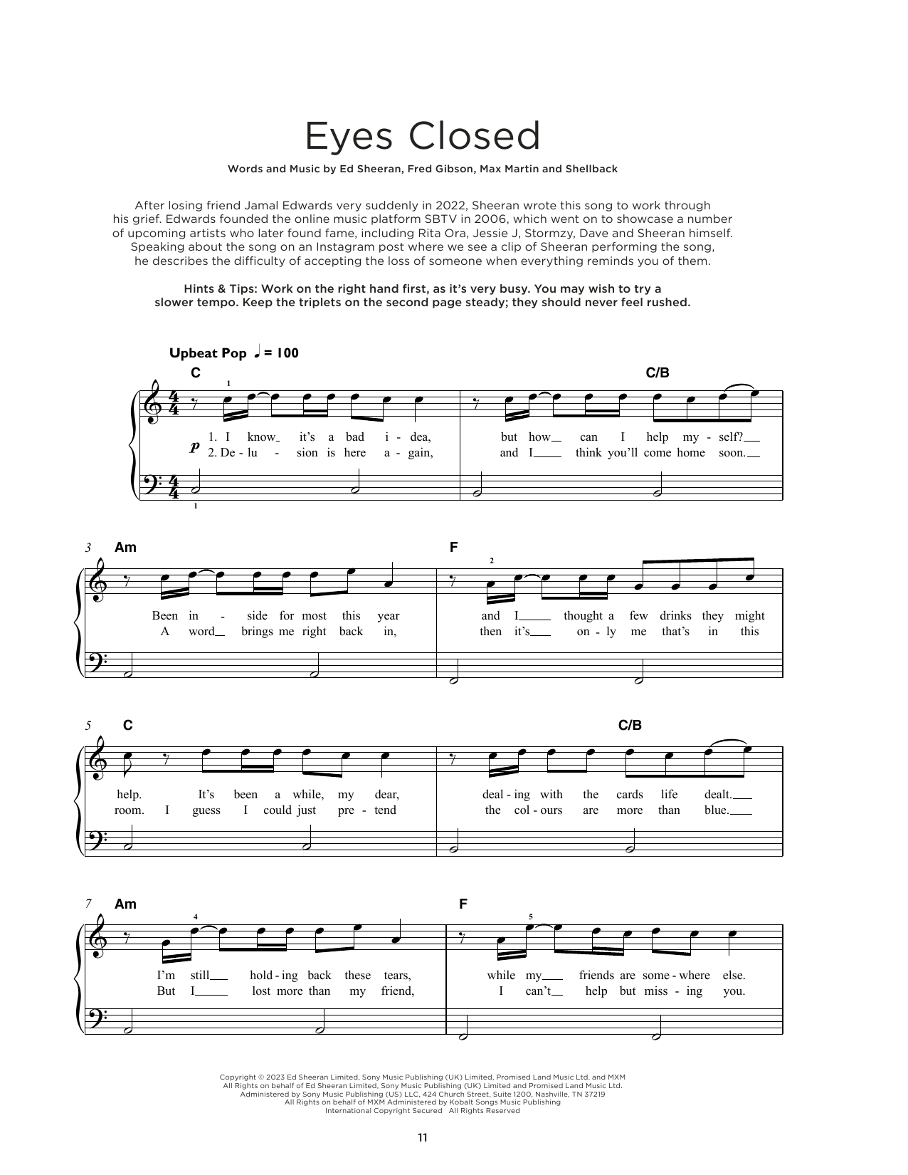 Produktbild zu: Eyes Closed