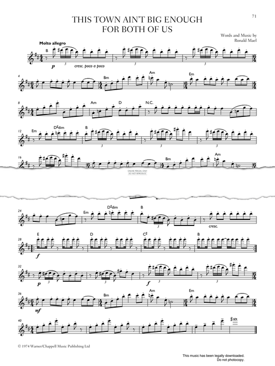 Product gallery: Page 1 of 1 This Town Ain't Big Enough For Both Of Us, Ronald Mael