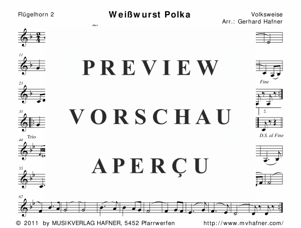 Product gallery: Page 7 of 11 Weisswurst Polka, , (woodwind and brass)