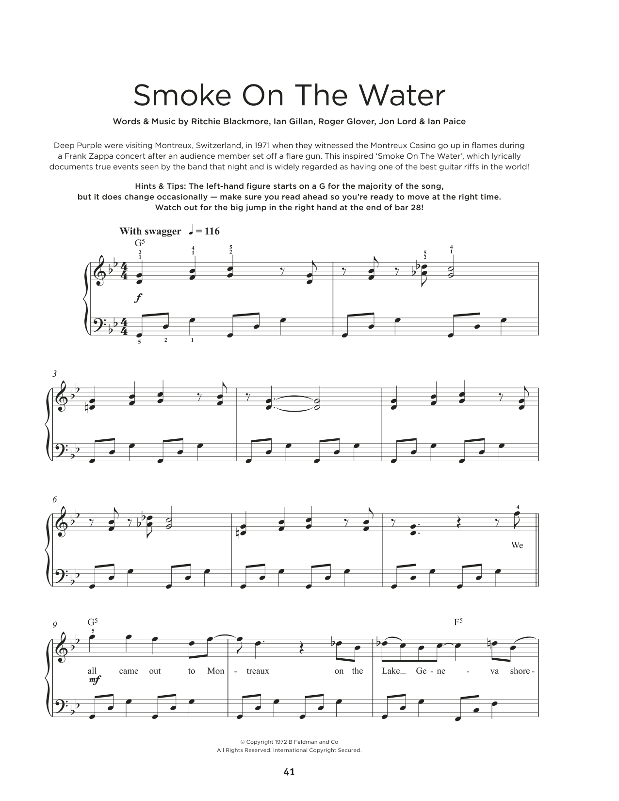 Product picture to: Smoke On The Water