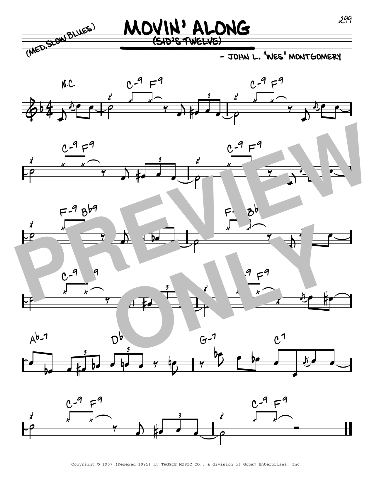 Produktbild zu: Movin' Along (Sid's Twelve)