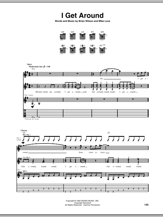 Product gallery: Page 1 of 1 I Get Around, The Beach Boys