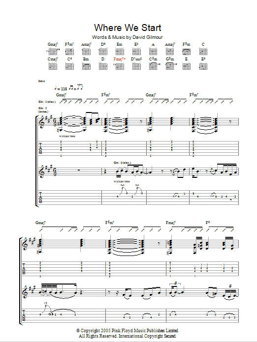 Product gallery: Page 1 of 1 Where We Start, David Gilmour