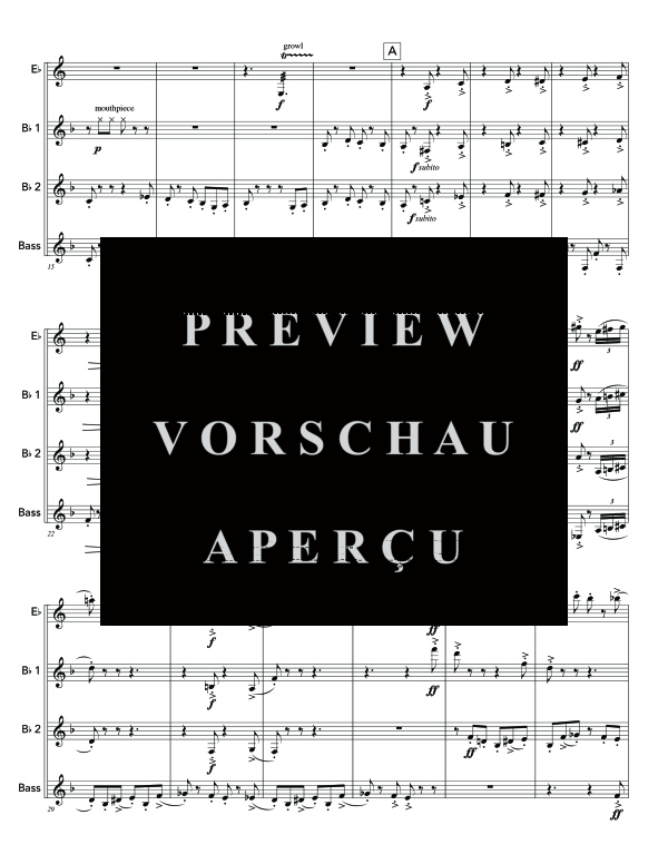 Product gallery: Page 6 of 11 There It Is, , (Clarinet Quartet)