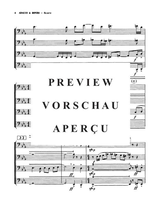 Product gallery: Page 6 of 21 Adagio and Rondo , , (Tuba Quartett EETT)