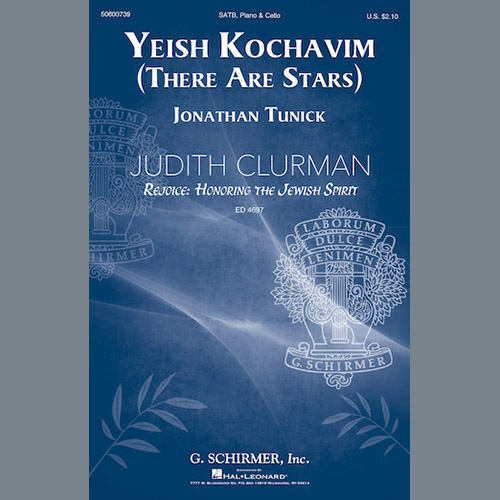 cover: Yeish Kochavim (There Are Stars), Jonathan Tunick, Chor