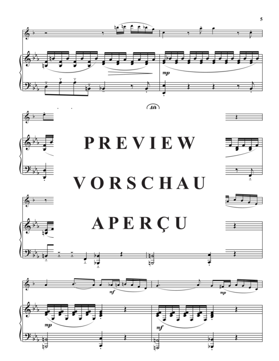 Product gallery: Page 6 of 21 Sonata , , (clarinet + piano)