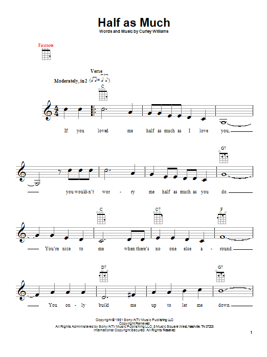 Product gallery: Page 1 of 1 Half As Much, Hank Williams