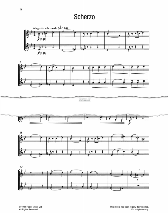Produktgalerie: Seite 1 von 1 Scherzo, Robert Hinchliffe, Oboe