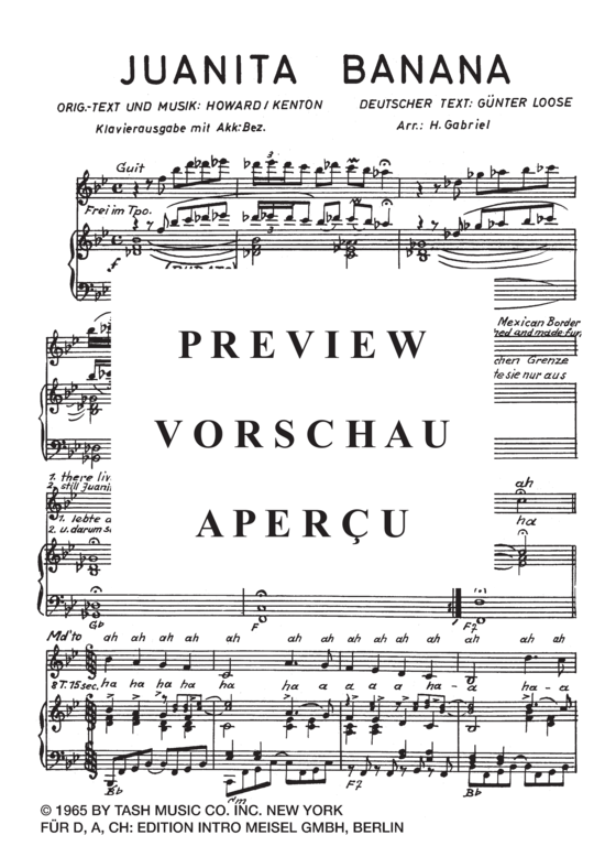 Produktgalerie: Seite 4 von 4 Juanita Banana, 	Karat, Klavier und Gesang