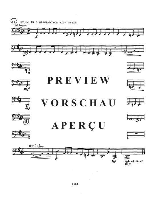 Product gallery: Page 18 of 21 Tuba Etudes at the Elementary Level , , (Tuba Solo)