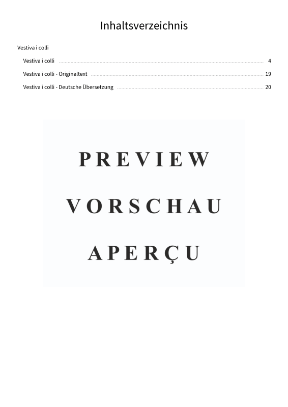 gallery: Vestiva i colli - Ein meisterhaftes Madrigal der Renaissance, , Gemischter Chor/Ensemble 5-stimmig CATQB