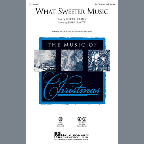 Produktbild zu: What Sweeter Music
