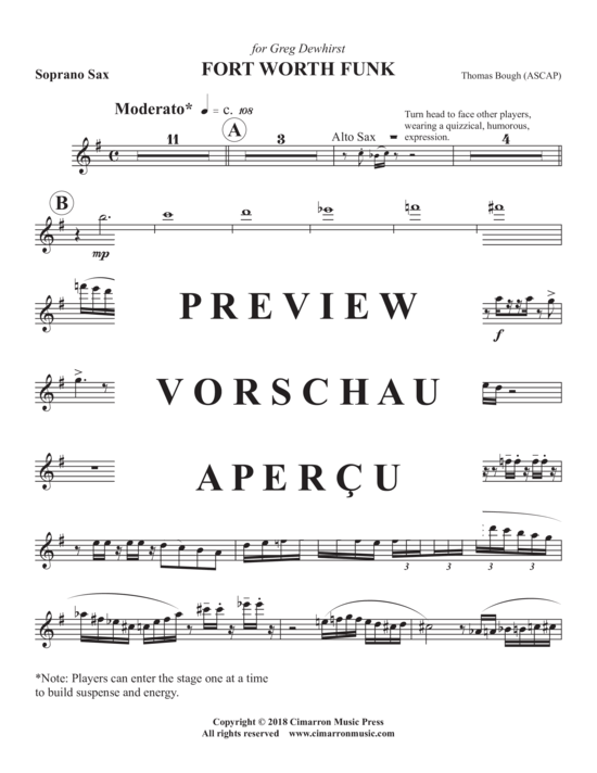 Product gallery: Page 8 of 19 Fort Worth Funk , , (Saxophone Quartet SATB)