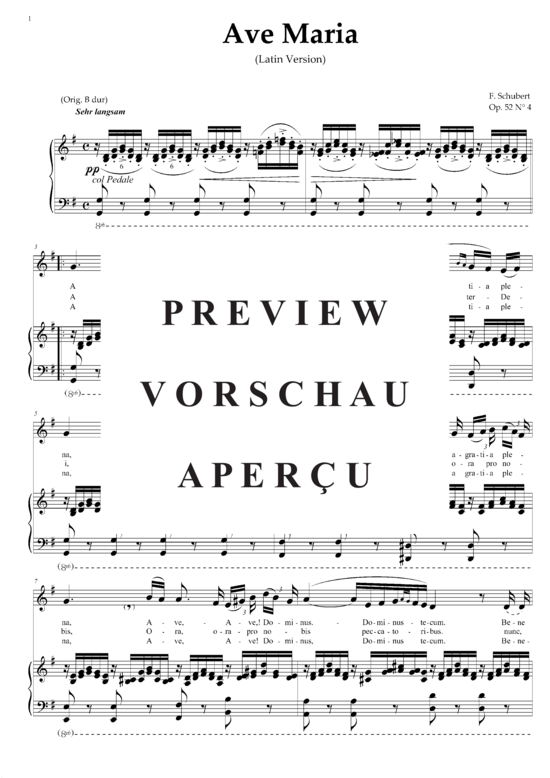 Product gallery: Page 2 of 3 Ave Maria D.839, , Medium Voice and Piano