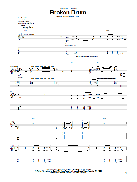 Produktbild zu: Broken Drum