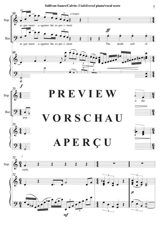 Product gallery: Page 20 of 21 Undelivered , , (Sopran, Mezzo, Bariton + Klavier)