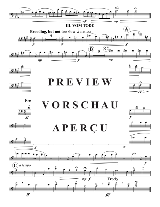 gallery: Vier Beethoven Lieder , , (Posaunen-Quartett)