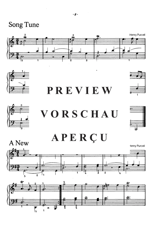 gallery: Leichte Stücke für ein Tasteninstrument , , (Klavier Solo leicht)