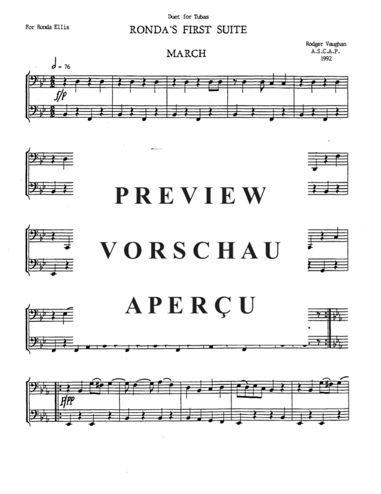 Product gallery: Page 13 of 20 Ronda´s First Suite , , (Tuba Duet)