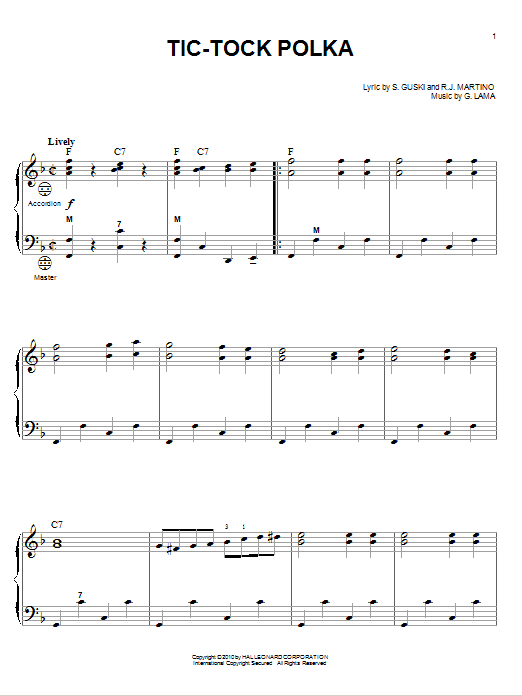Product gallery: Page 1 of 1 Tic-Tock Polka, Frankie Yankovic