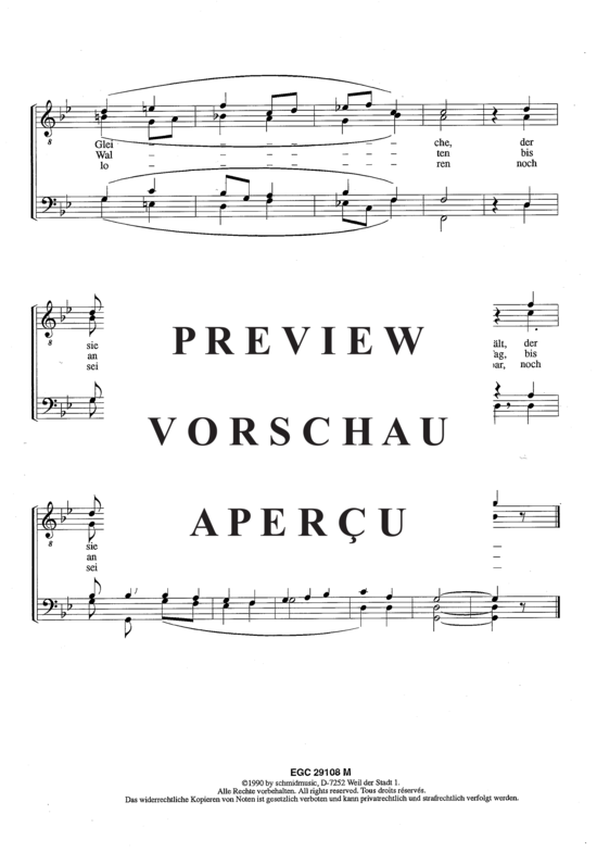 Product gallery: Page 3 of 3 Es wandeln sich die Reiche , , (male choir)