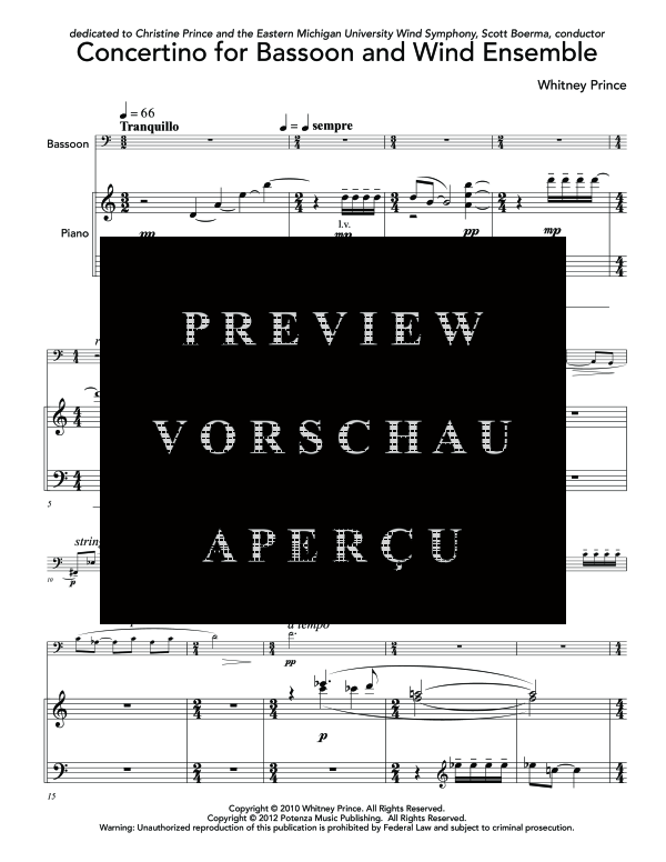 gallery: Concertino, , (Fagott und Klavier)