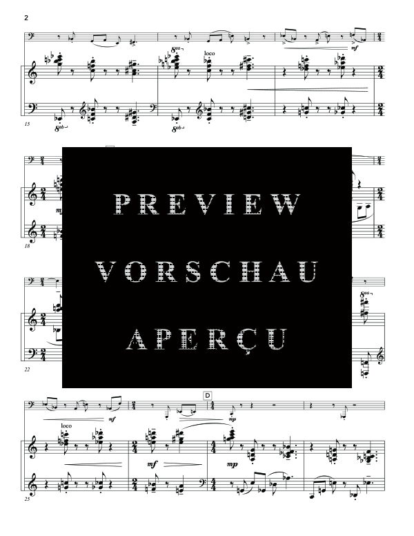 Product gallery: Page 6 of 11 Mark My Words, , (tuba and piano)