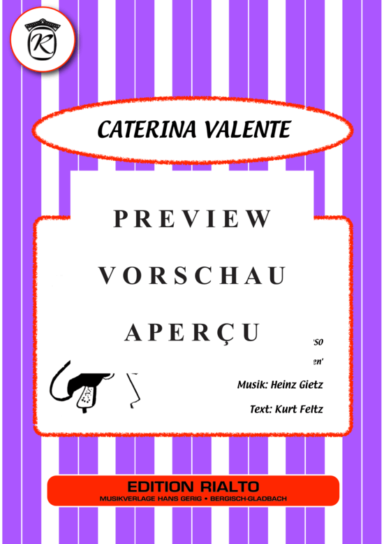gallery: Tipitipitipso , Valente, Caterina, (Melodie-Stimmen in C/B/Es)