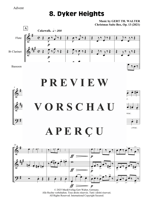 Produktgalerie: Seite 2 von 6 Dyker Heights, , (Holzbläser Trio)