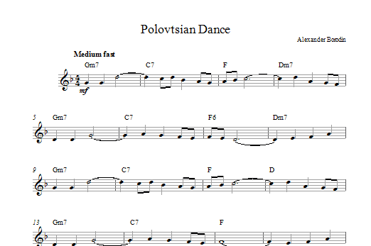 Product picture to: Polovtsian Dance Theme